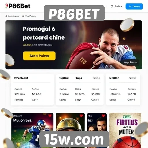 Promoções e bônus disponíveis no P86BET