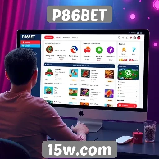 Interface e experiência do usuário no P86BET